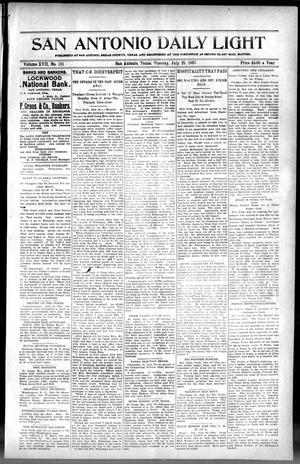 San Antonio Daily Light (San Antonio, Tex.), Vol. 17, No. 181, Ed. 1 Tuesday, July 20, 1897