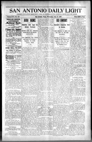 San Antonio Daily Light (San Antonio, Tex.), Vol. 17, No. 182, Ed. 1 Wednesday, July 21, 1897
