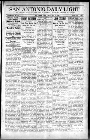 San Antonio Daily Light (San Antonio, Tex.), Vol. 17, No. 188, Ed. 1 Tuesday, July 27, 1897