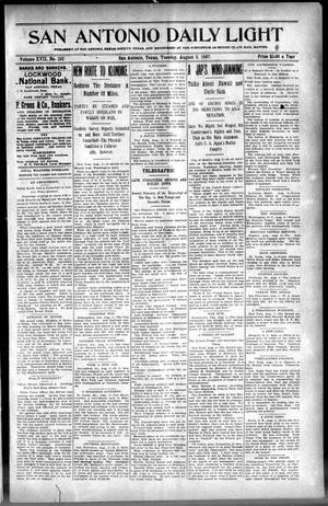 San Antonio Daily Light (San Antonio, Tex.), Vol. 17, No. 192, Ed. 1 Tuesday, August 3, 1897