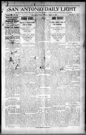 San Antonio Daily Light (San Antonio, Tex.), Vol. 17, No. 204, Ed. 1 Thursday, August 12, 1897