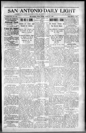 San Antonio Daily Light (San Antonio, Tex.), Vol. 17, No. 219, Ed. 1 Friday, August 27, 1897