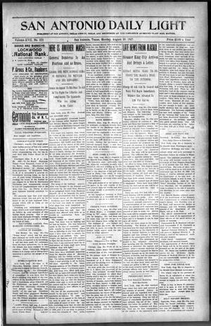 San Antonio Daily Light (San Antonio, Tex.), Vol. 17, No. 222, Ed. 1 Monday, August 30, 1897