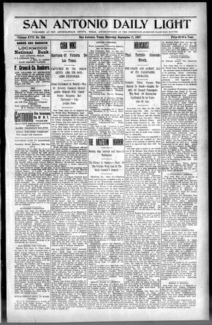 San Antonio Daily Light (San Antonio, Tex.), Vol. 17, No. 234, Ed. 1 Saturday, September 11, 1897