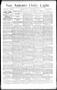 Newspaper: San Antonio Daily Light. (San Antonio, Tex.), Vol. 14, No. 13, Ed. 1 …