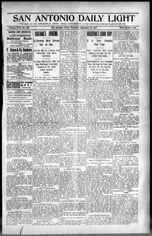 San Antonio Daily Light (San Antonio, Tex.), Vol. 17, No. 239, Ed. 1 Thursday, September 16, 1897