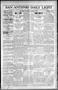Newspaper: San Antonio Daily Light (San Antonio, Tex.), Vol. 17, No. 244, Ed. 1 …