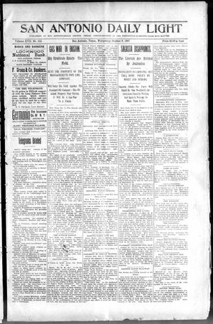 San Antonio Daily Light (San Antonio, Tex.), Vol. 17, No. 263, Ed. 1 Wednesday, October 6, 1897