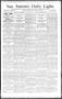 Newspaper: San Antonio Daily Light. (San Antonio, Tex.), Vol. 14, No. 59, Ed. 1 …