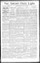 Newspaper: San Antonio Daily Light. (San Antonio, Tex.), Vol. 14, No. 78, Ed. 1 …