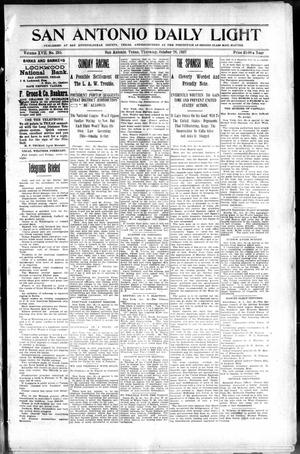 San Antonio Daily Light (San Antonio, Tex.), Vol. 17, No. 285, Ed. 1 Thursday, October 28, 1897