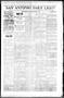Newspaper: San Antonio Daily Light (San Antonio, Tex.), Vol. 17, No. 291, Ed. 1 …