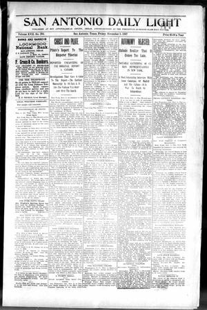 San Antonio Daily Light (San Antonio, Tex.), Vol. 17, No. 293, Ed. 1 Friday, November 5, 1897