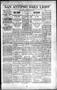 Newspaper: San Antonio Daily Light (San Antonio, Tex.), Vol. 17, No. 323, Ed. 1 …