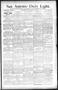 Newspaper: San Antonio Daily Light. (San Antonio, Tex.), Vol. 14, No. 150, Ed. 1…