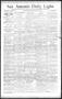Newspaper: San Antonio Daily Light. (San Antonio, Tex.), Vol. 14, No. 158, Ed. 1…