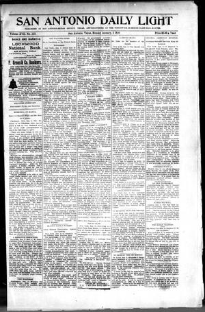 San Antonio Daily Light (San Antonio, Tex.), Vol. 17, No. 343, Ed. 1 Monday, January 3, 1898