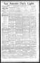 Newspaper: San Antonio Daily Light. (San Antonio, Tex.), Vol. 14, No. 184, Ed. 1…