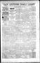 Newspaper: San Antonio Daily Light (San Antonio, Tex.), Vol. 17, No. 345, Ed. 1 …