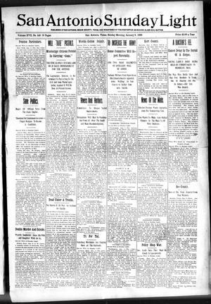 San Antonio Sunday Light (San Antonio, Tex.), Vol. 17, No. 349, Ed. 1 Sunday, January 9, 1898