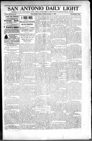 San Antonio Daily Light (San Antonio, Tex.), Vol. 17, No. 351, Ed. 1 Tuesday, January 11, 1898