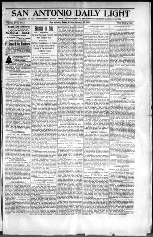 San Antonio Daily Light (San Antonio, Tex.), Vol. 18, No. 2, Ed. 1 Friday, January 21, 1898