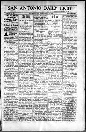 San Antonio Daily Light (San Antonio, Tex.), Vol. 18, No. 3, Ed. 1 Saturday, January 22, 1898