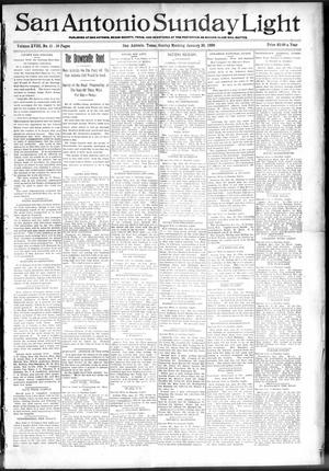 San Antonio Sunday Light (San Antonio, Tex.), Vol. 18, No. 11, Ed. 1 Sunday, January 30, 1898