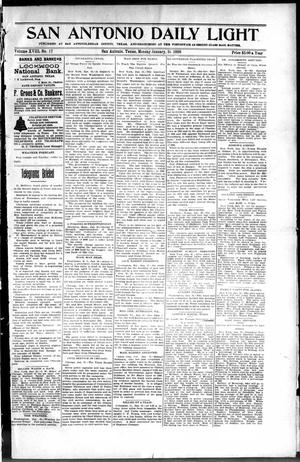San Antonio Daily Light (San Antonio, Tex.), Vol. 18, No. 12, Ed. 1 Monday, January 31, 1898