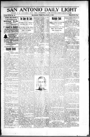 San Antonio Daily Light (San Antonio, Tex.), Vol. 18, No. 43, Ed. 1 Friday, March 4, 1898