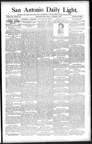 San Antonio Daily Light. (San Antonio, Tex.), Vol. 14, No. 269, Ed. 1 Monday, December 3, 1894