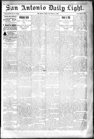 San Antonio Daily Light (San Antonio, Tex.), Vol. 18, No. 50, Ed. 1 Friday, March 11, 1898