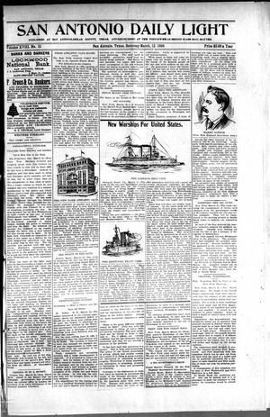 San Antonio Daily Light (San Antonio, Tex.), Vol. 18, No. 51, Ed. 1 Saturday, March 12, 1898