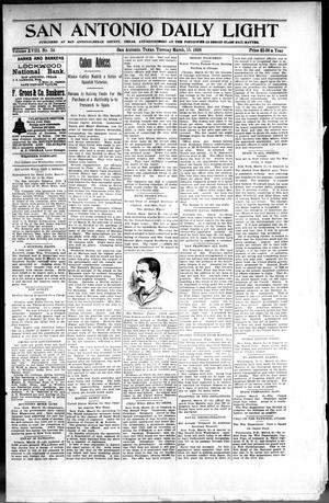 San Antonio Daily Light (San Antonio, Tex.), Vol. 18, No. 54, Ed. 1 Tuesday, March 15, 1898