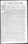 Newspaper: San Antonio Daily Light. (San Antonio, Tex.), Vol. 14, No. 281, Ed. 1…