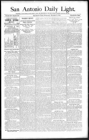 San Antonio Daily Light. (San Antonio, Tex.), Vol. 14, No. 283, Ed. 1 Wednesday, December 19, 1894