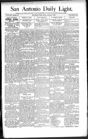 San Antonio Daily Light. (San Antonio, Tex.), Vol. 14, No. 301, Ed. 1 Friday, January 11, 1895