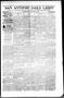 Newspaper: San Antonio Daily Light (San Antonio, Tex.), Vol. 18, No. 74, Ed. 1 T…