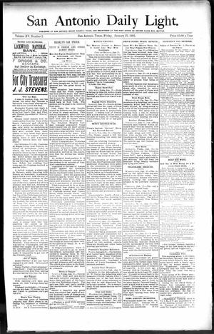 San Antonio Daily Light. (San Antonio, Tex.), Vol. 15, No. 5, Ed. 1 Friday, January 25, 1895
