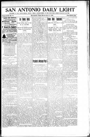 San Antonio Daily Light (San Antonio, Tex.), Vol. 18, No. 80, Ed. 1 Monday, April 11, 1898