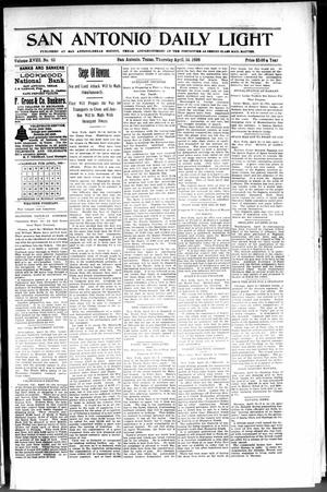 San Antonio Daily Light (San Antonio, Tex.), Vol. 18, No. 83, Ed. 1 Thursday, April 14, 1898