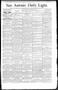 Newspaper: San Antonio Daily Light. (San Antonio, Tex.), Vol. 15, No. 48, Ed. 1 …