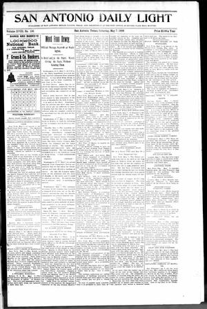 San Antonio Daily Light (San Antonio, Tex.), Vol. 18, No. 106, Ed. 1 Saturday, May 7, 1898