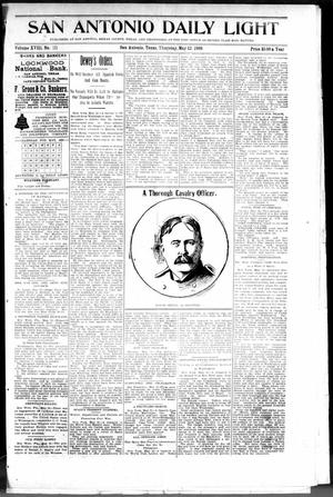San Antonio Daily Light (San Antonio, Tex.), Vol. 18, No. 111, Ed. 1 Thursday, May 12, 1898