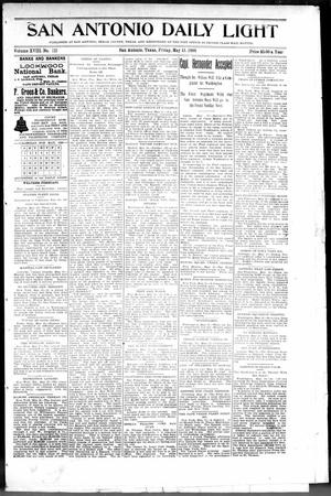 San Antonio Daily Light (San Antonio, Tex.), Vol. 18, No. 112, Ed. 1 Friday, May 13, 1898
