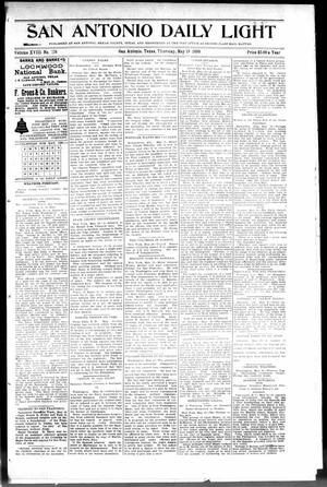 San Antonio Daily Light (San Antonio, Tex.), Vol. 18, No. 118, Ed. 1 Thursday, May 19, 1898