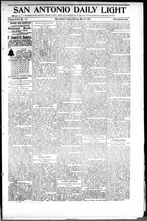 San Antonio Daily Light (San Antonio, Tex.), Vol. 18, No. 113, Ed. 1 Monday, May 23, 1898