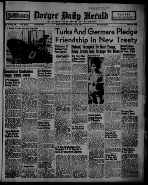 Borger Daily Herald (Borger, Tex.), Vol. 15, No. 178, Ed. 1 Wednesday, June 18, 1941
