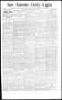 Newspaper: San Antonio Daily Light. (San Antonio, Tex.), Vol. 15, No. 81, Ed. 1 …