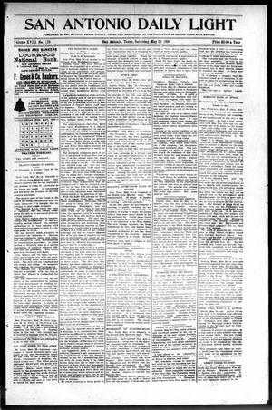 San Antonio Daily Light (San Antonio, Tex.), Vol. 18, No. 118, Ed. 1 Saturday, May 28, 1898